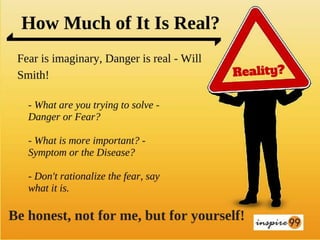 How to overcome fear