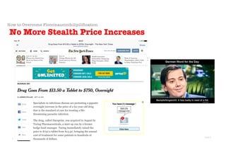 © Sans Prix Pty Ltd, 2015
© PricingProphets.com, 2019
Slide 4
How to Overcome Floccinaucinihilipilification
No More Stealth Price Increases
BUSINESS
MODEL
 