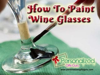 How To Paint Wine Glass