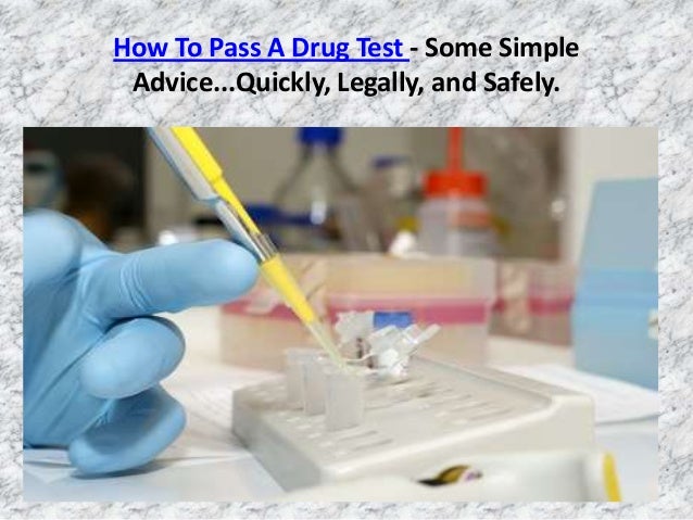How to pass a drug test effective strategy in catching drug users