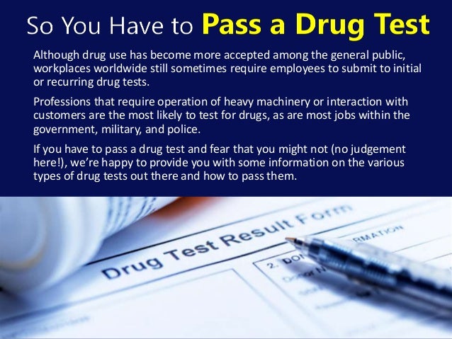 How To Pass Any Drug Test How To Pass Any Drug Test