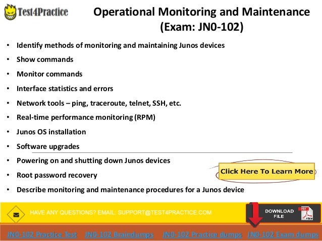 JN0-1103 Zertifikatsfragen | Maxtic