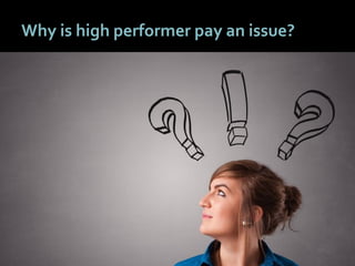55
Why is high performer pay an issue?
 