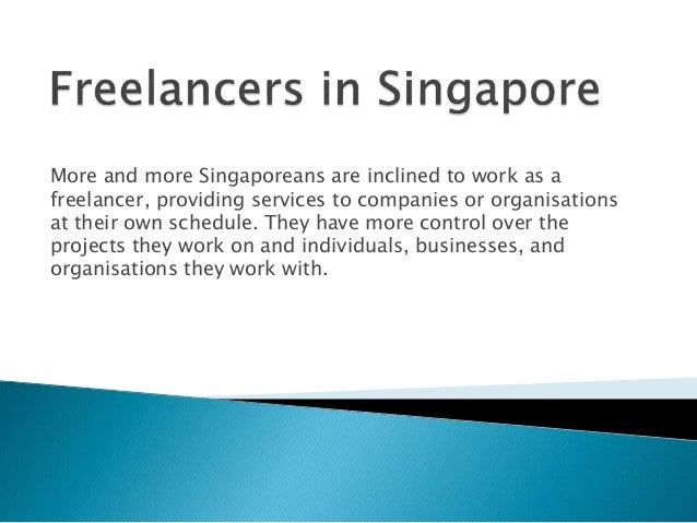 How To Pay Tax For Freelancers In Singapore