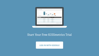 Start Your Free KISSmetrics Trial 
LOG IN WITH GOOGLE 
 