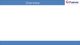 #tatvicwebinar
A GACP and GTMCP company
Overview
 