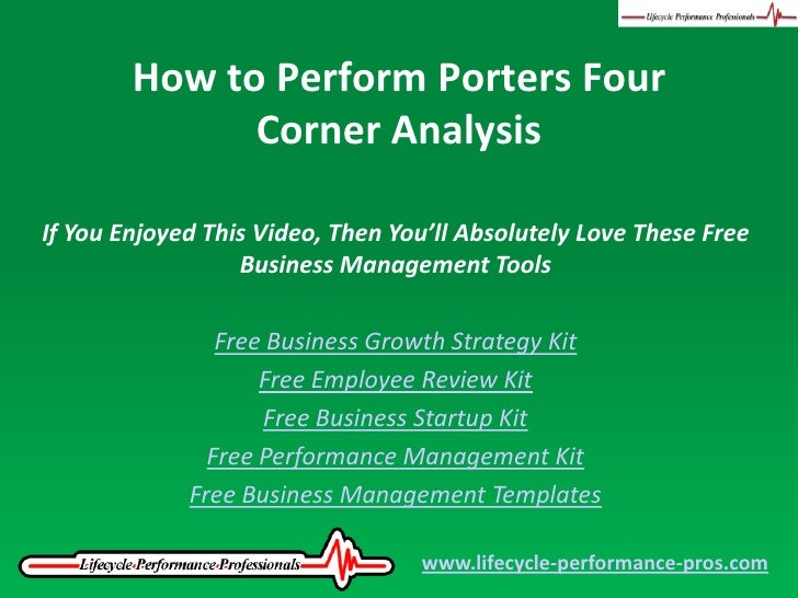Video How to Perform Porters Four Corner Analysis