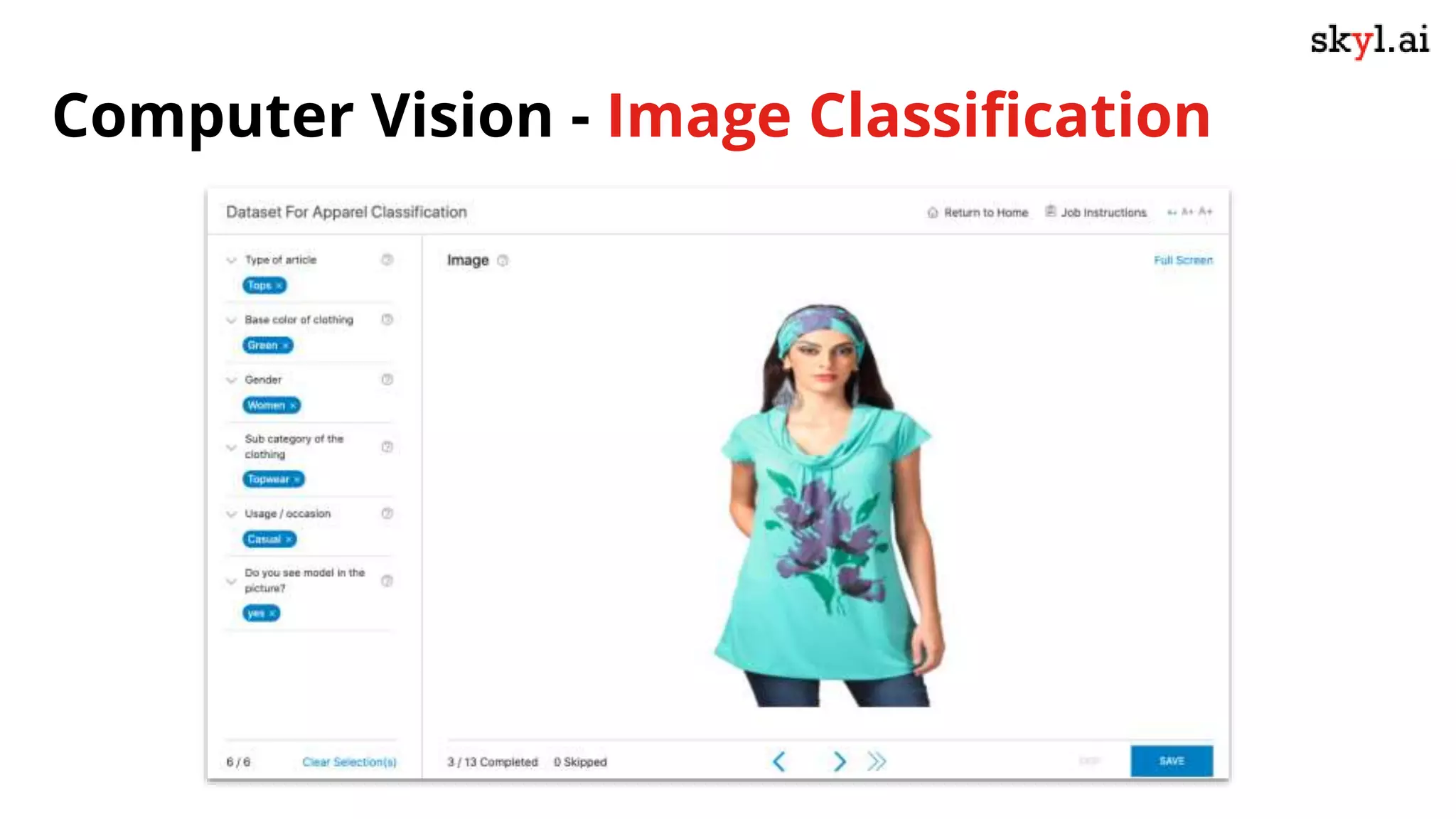 Computer Vision - Image Classification
 
