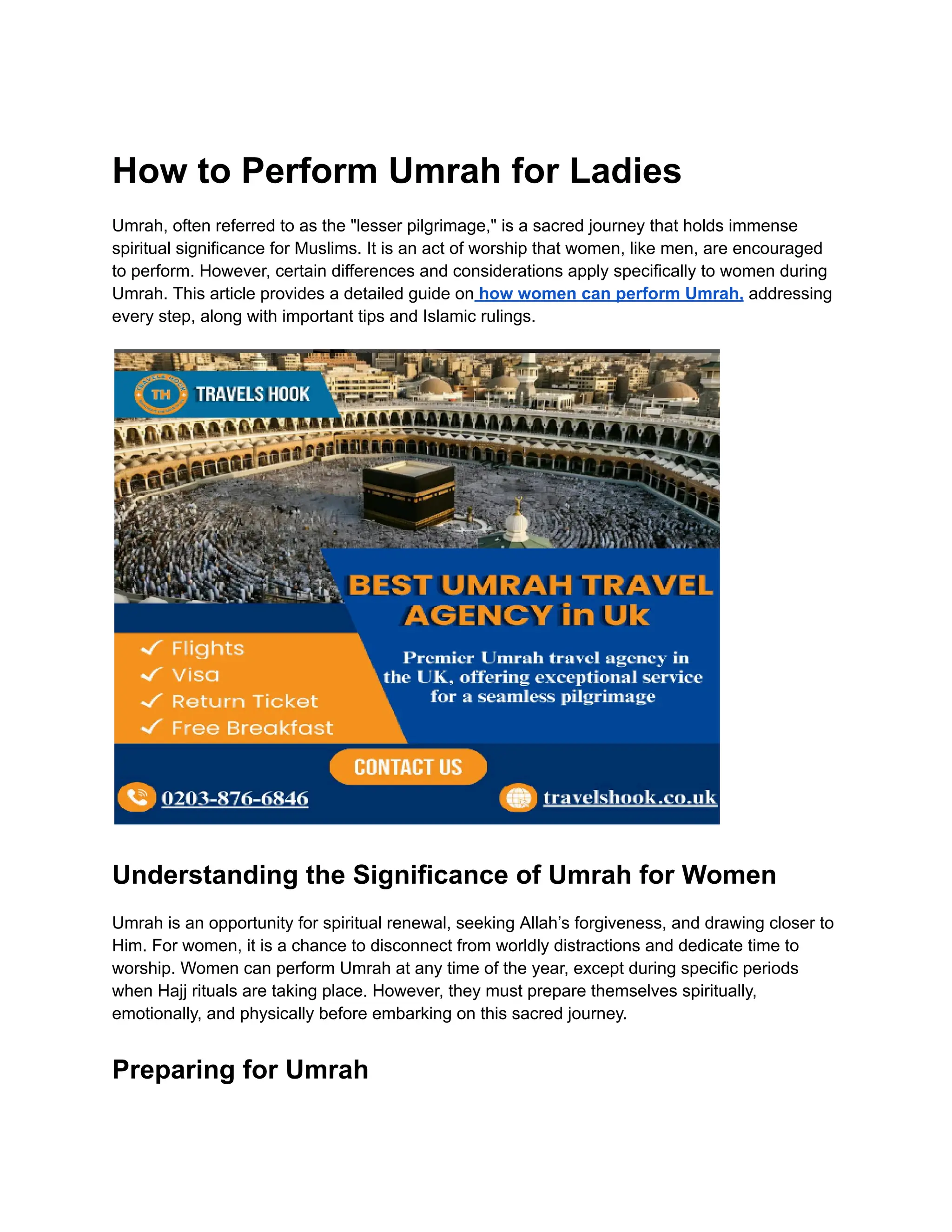 Umrah Tips How to Perform Umrah for Ladies.pdf11220 | PDF