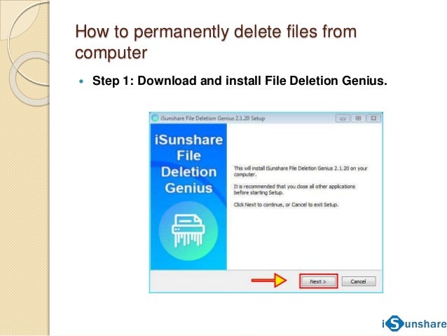 How to Permanently Delete Files from Windows Computer