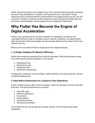Acceleration Ui How Top Flutter Development Companies Are Powering the Next Wave of ...
