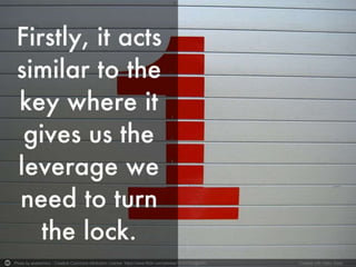 Photo by andrechinn - Creative Commons Attribution License https://www.flickr.com/photos/16167252@N00 Created with Haiku Deck
 