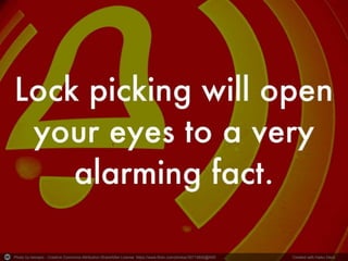 Photo by twicepix - Creative Commons Attribution-ShareAlike License https://www.flickr.com/photos/30713600@N00 Created with Haiku Deck
 