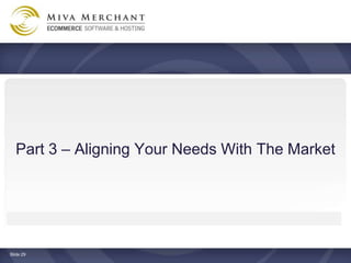 Part 3 C Aligning Your Needs With The Market




ݺߣ 29
 