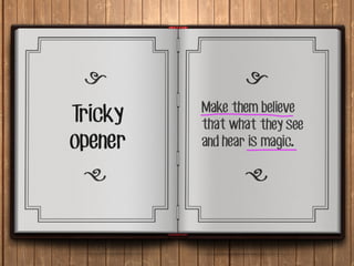 How to pick up your audience