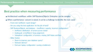 How to pinpoint and fix sources of performance problems in your SAP ...
