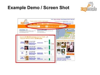 Example Demo / Screen Shot 