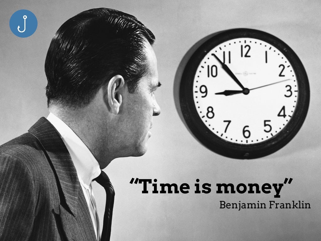 Time Is Money Benjamin Franklin