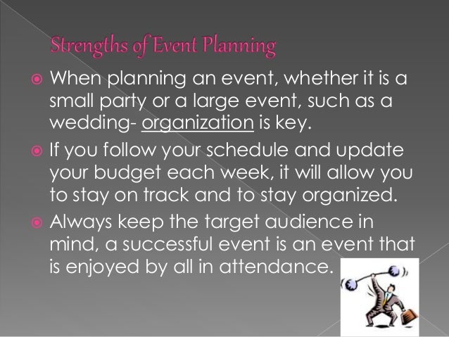 how to plan a successful event