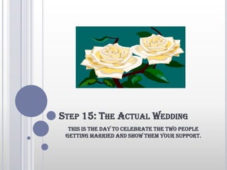 Elope just the 2 of you.