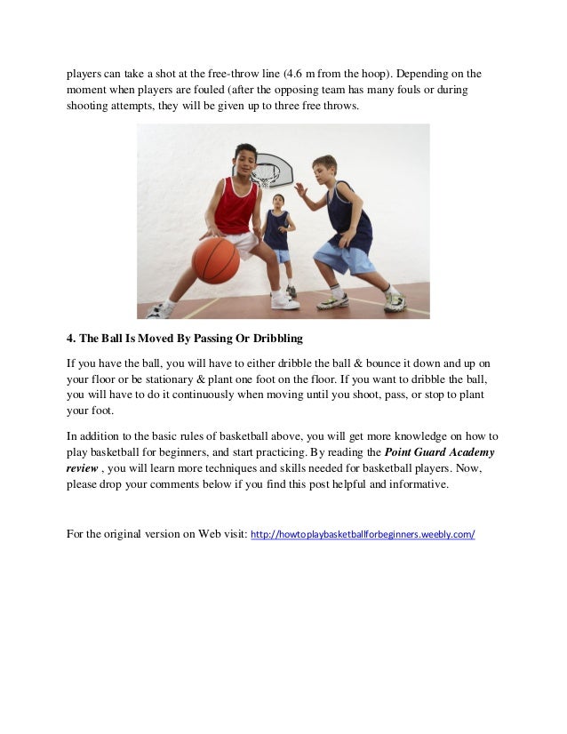 essay about how to play basketball