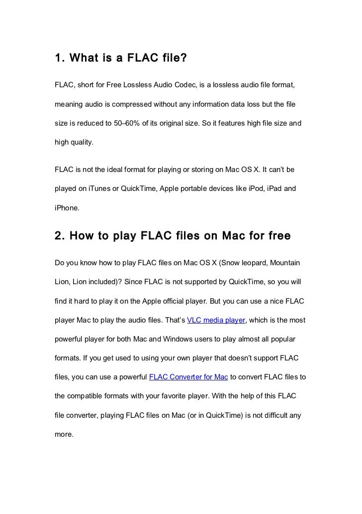 Free audio converter for mac