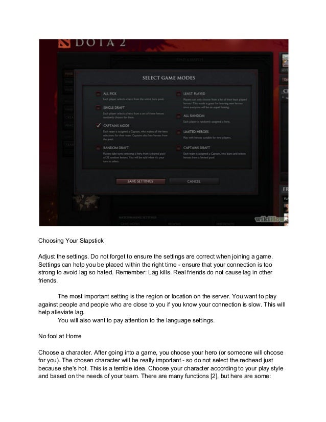 How to select matchmaking region in dota 2