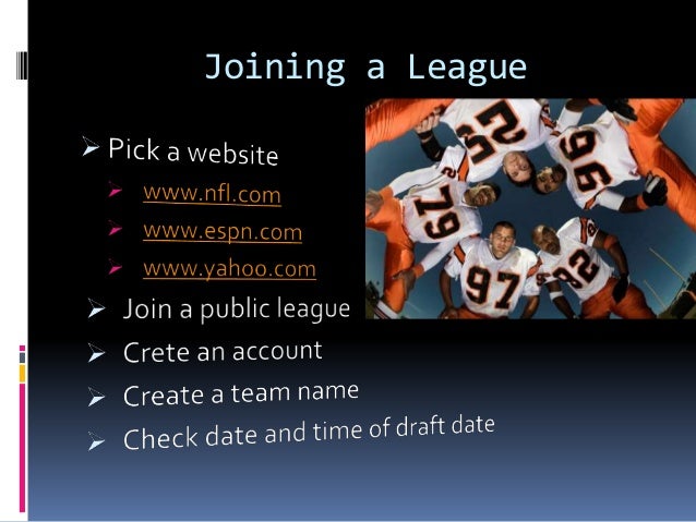 How to play fantasy football