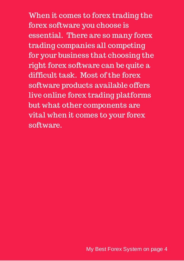 Forex slang