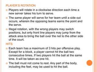 How to play volleyball | PPTX