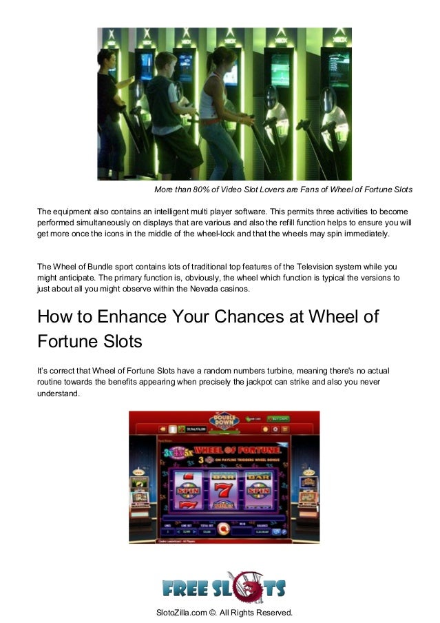 Play Wheel Of Fortune Slots Free