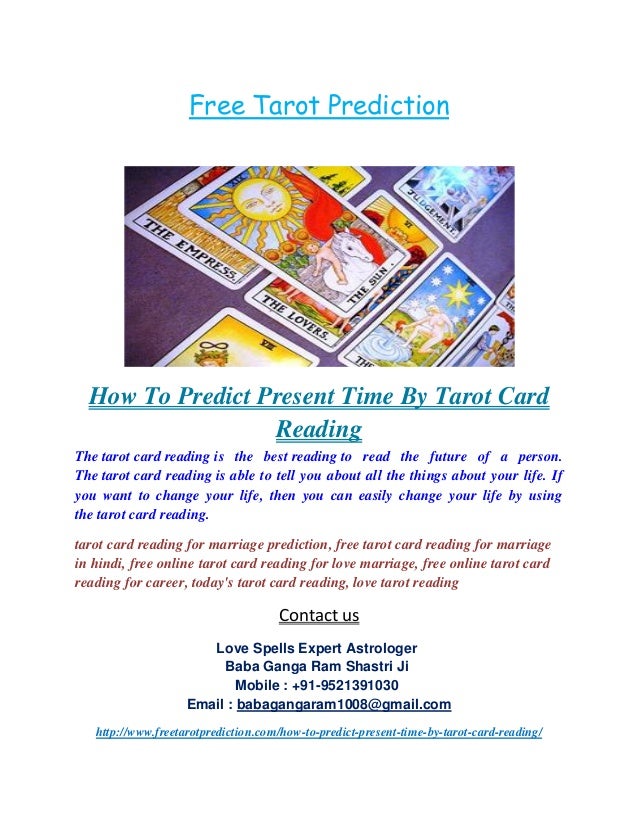 How to predict present time by tarot card reading,+91 9521391030