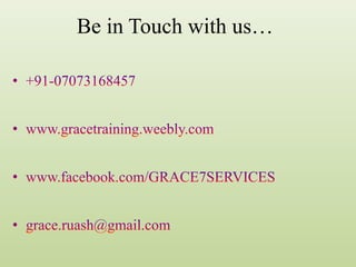 Be in Touch with us…
 
