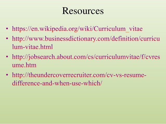 how to prepare a great resume