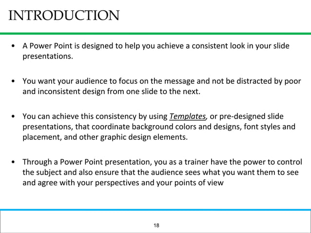 How To Prepare A Basic Training Module
