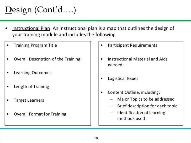 How to write training documentation