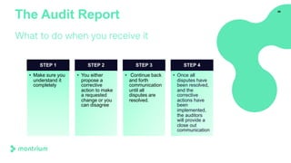 Receiving Audit How to prepare for an audit and maintain oversight within your e qms | PDF