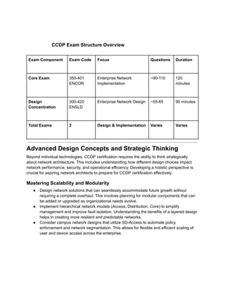 How to Prepare for CCDP Certification: Step-by-Step Guide | PDF