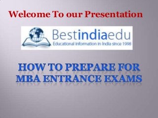 Welcome To our Presentation
 