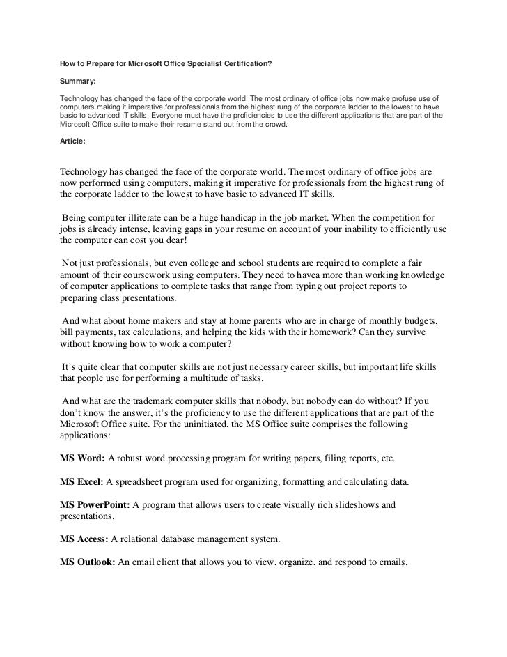 microsoft office specialist certification reddit microsoft office specialist certification reddit