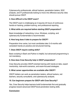 How to Prepare for Offensive Security Certified Professional (OSCP ...