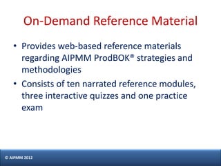 How To Prepare For The AIPMM CPM® Certification Exam - H. Del Castillo ...