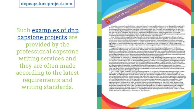 dnp capstone project powerpoint presentation