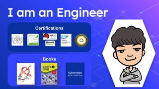 Books
Certifications
I am an Engineer
Kubernetes
(ETA: 2020.Oct)
 
