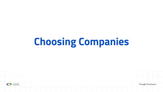 Choosing Companies
 