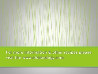 PB & Chocolate Shakeology