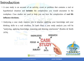 How to present a case study | PPTX