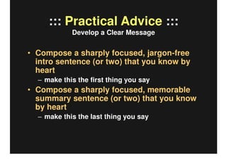 How To Present An Academic Paper