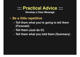 How To Present An Academic Paper