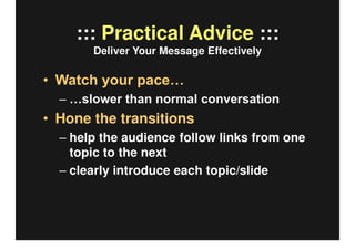 How To Present An Academic Paper